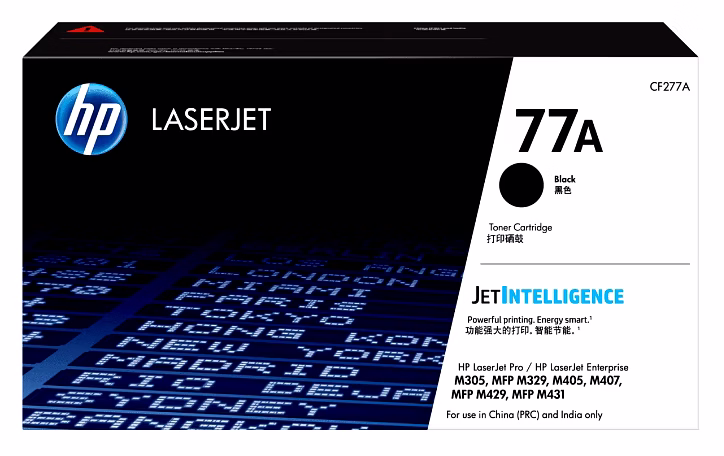 hp 77a black original laserjet toner cartridge