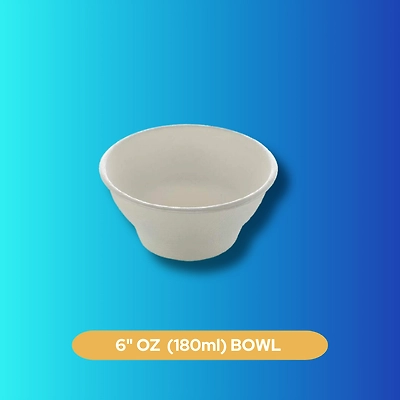 6&quot; OZ (180ml) BOWL SUGARCANE BAGASSE-1