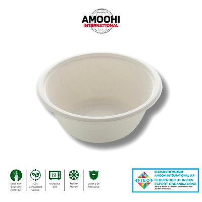 16&quot; OZ (480ml) BOWL SUGARCANE BAGASSE-ABW16024
