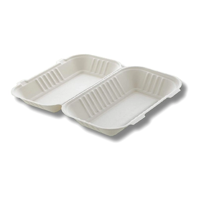 9X6 CLAMSHELL (BRIYANI BOX) SUGARCANE BAGASSE-2