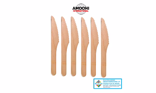 140mm WOODEN KNIFE