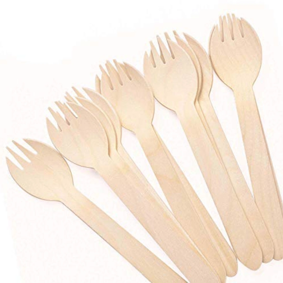 160mm WOODEN SPORK-2