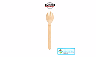 160mm WOODEN SPORK