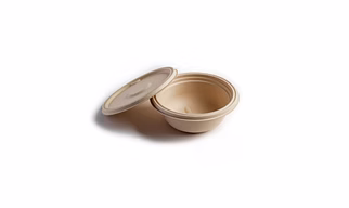 Zume 500 ML Round Bowl With Lid | 500 ML Bowl Premium 100% Anti Leak Container