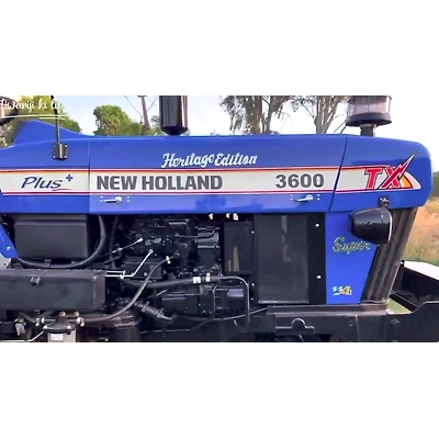 3600 TX New Holland Tractor, 2 WD, 47 HP-2