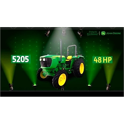 8 F + 4 R 5205 D 2WD John Deere Tractor-3