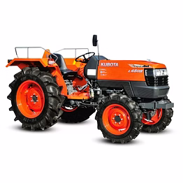 4 cylinder l4508 4wd kubota tractor, 45 hp