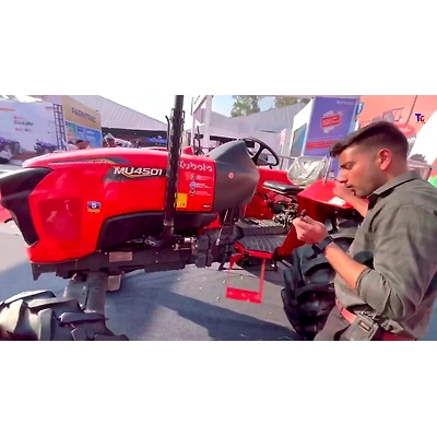 4 Cylinder MU4501 4WD Kubota Tractor, 45 HP-1