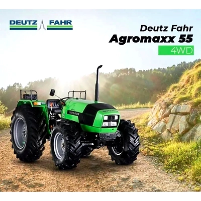 Agrolux 55 4WD Deutz Fahr Tractor, 51-60 HP-2