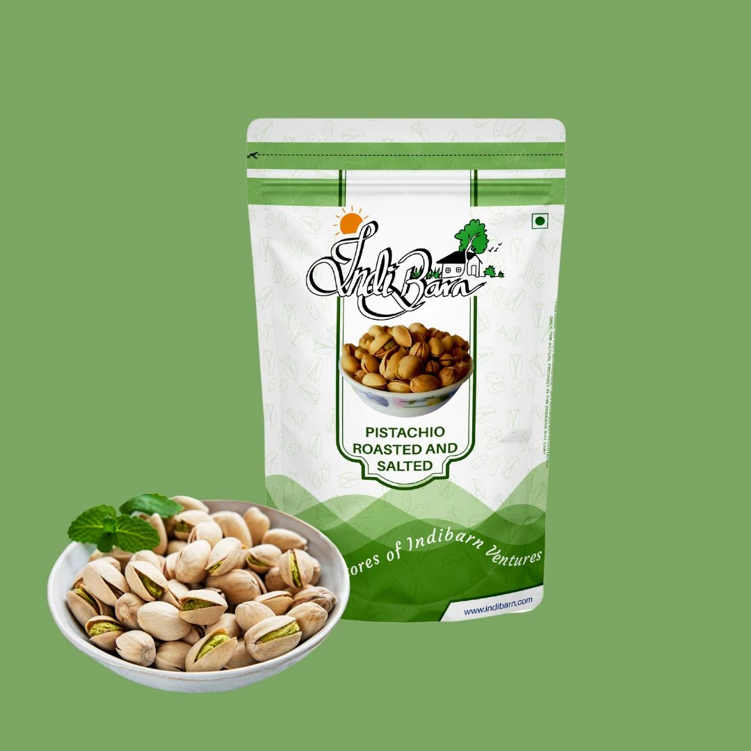 Pistachio Roasted and Salted in 200gm Pouch-PiRsInPoPL200