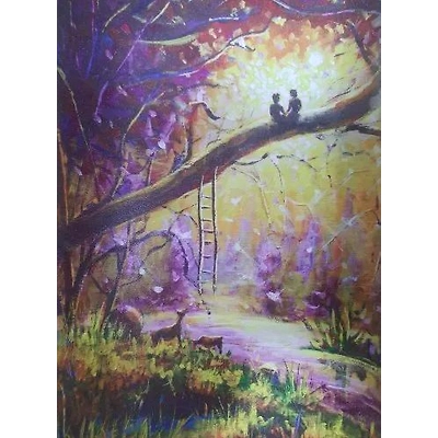 Modern art Prints with Sparkle Coating-2