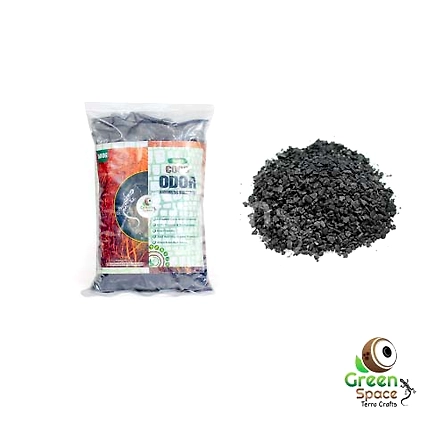 Coconut Shell Charcoal Chips 1Kg Pack-TR-CSC-1KG-BG-01