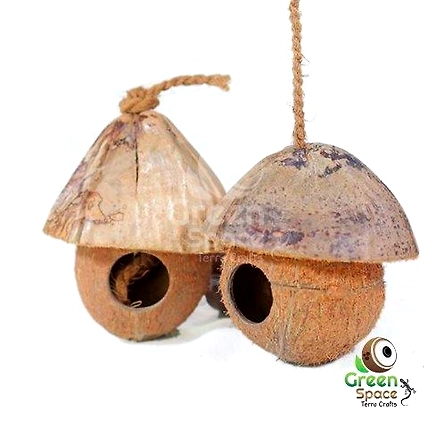 Coconut Shell Hanging Birds Nest-TR-CS-HBN-01