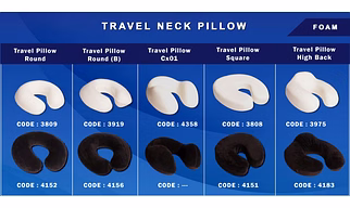 U SHAPED MEMORY FOAM PILLOW