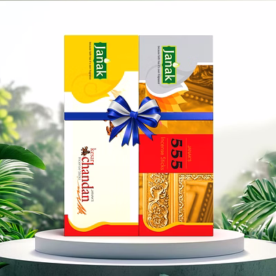 janak keshar chandan (250gm) & 555 (250gm) mega saver combo - free shipping