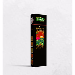 janak classic bambooless floral dhoop sticks