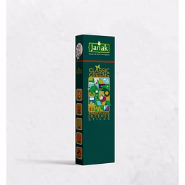 janak classic bambooless green dhoop sticks