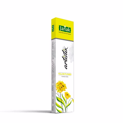 janak artistyx yellow incense sticks
