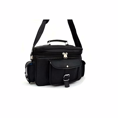 alton leathers genuine leather camera bag, carry case for nikon canon vintage lens accessories