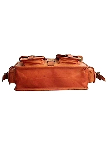 Vintage Leather Large Men's Laptop Bag Handmade Briefcase Messenger Satchel Bag