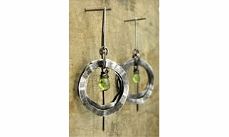Erani Sterling silver earrings handcrafted