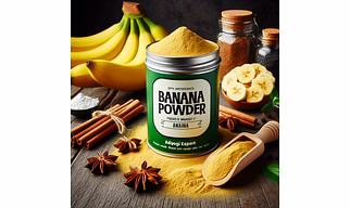 Natural Banana Powder - Pure Natural & Organic