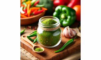 Green Chilli Powder - Natural & Organic