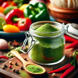 Adiyogi Export Green Chilli Powder Green Chilli Powder - Natural & Organic