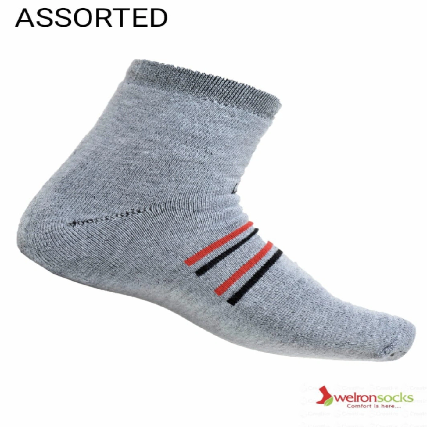 combed cotton  socks-257-SKU-257