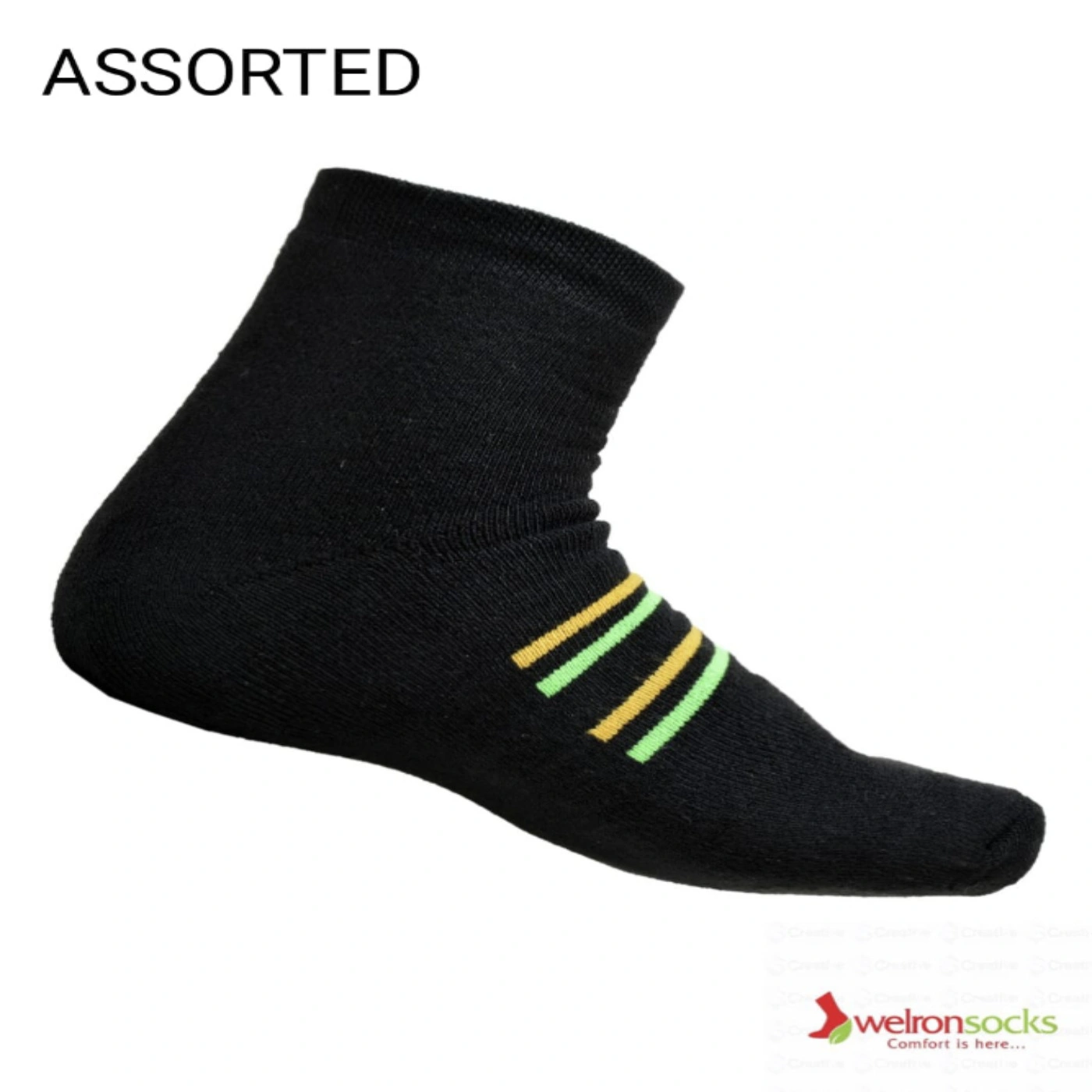 combed cotton  socks-257-3