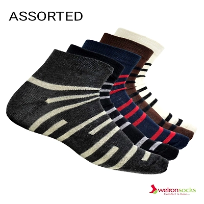 combed cotton socks-259