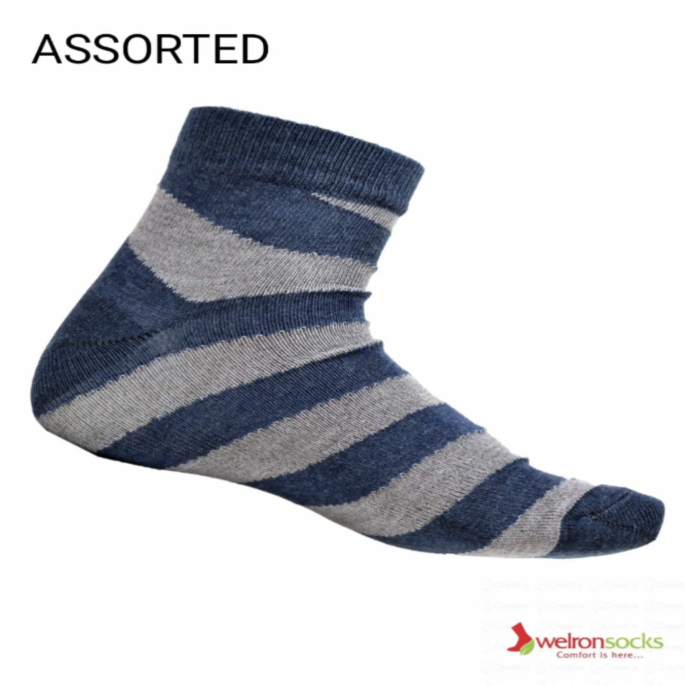 combed cotton  socks-263-SKU-263