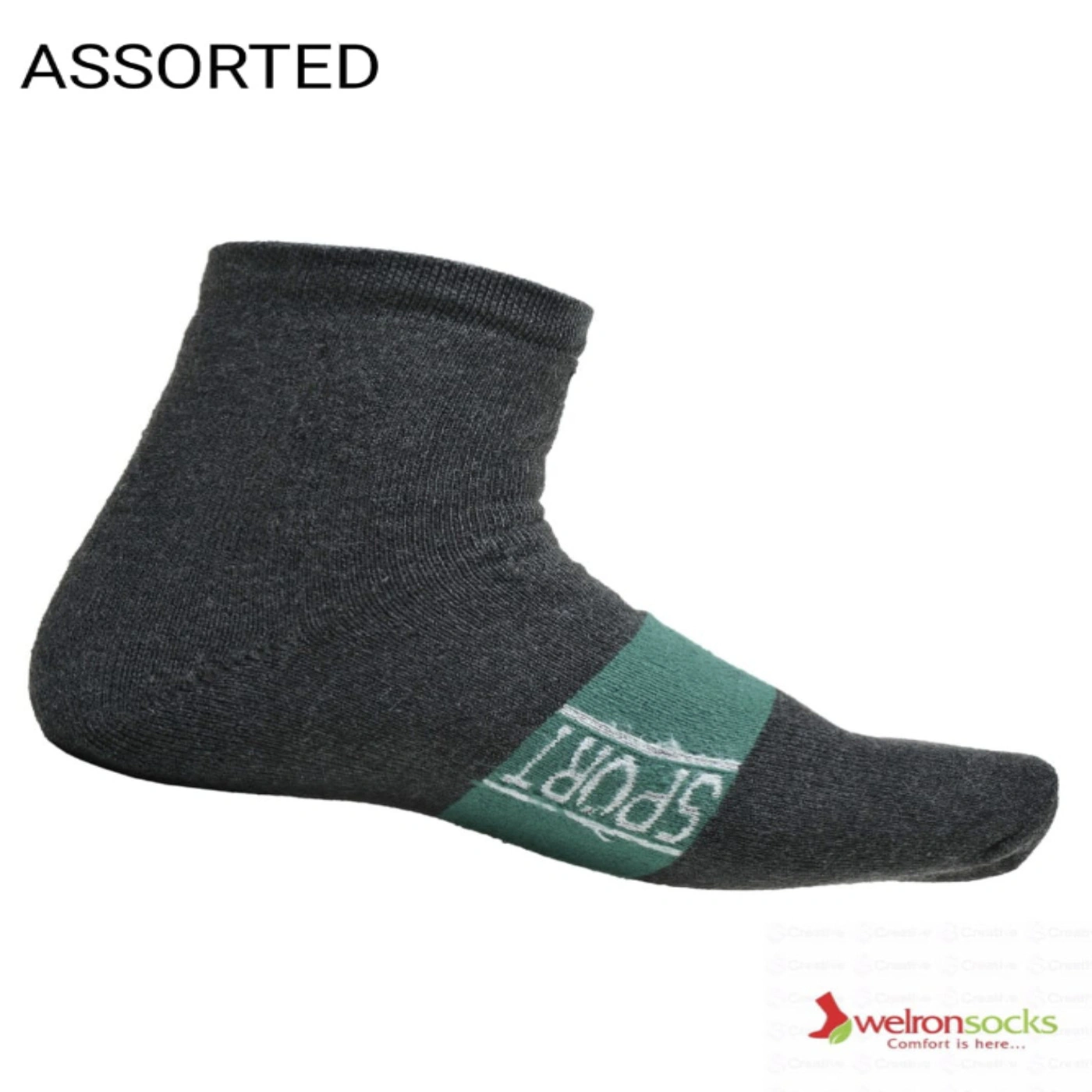 combed cotton  socks-265-1