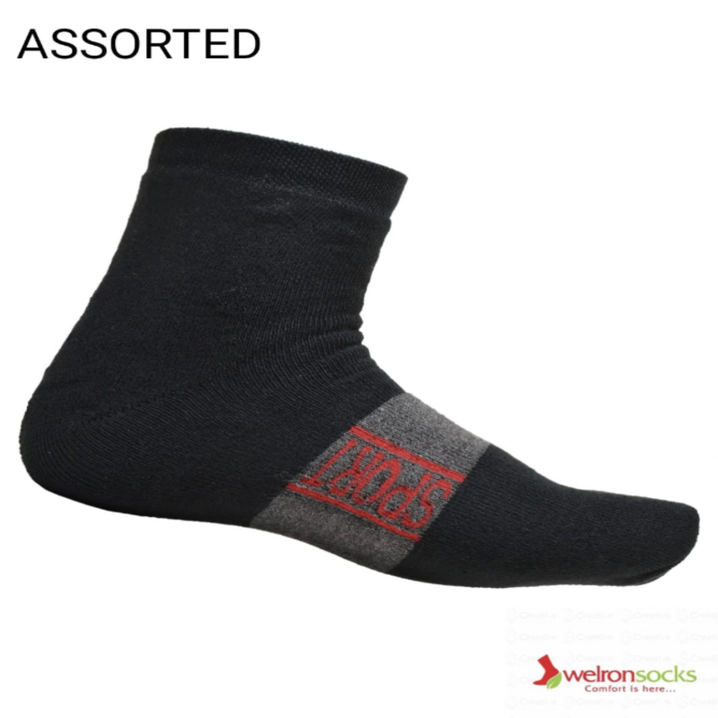 combed cotton  socks-265-4