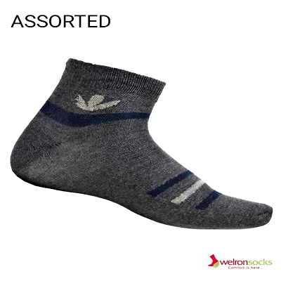 combed cotton socks-273