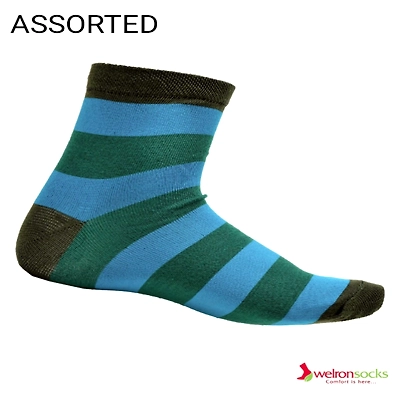 combed cotton socks-299