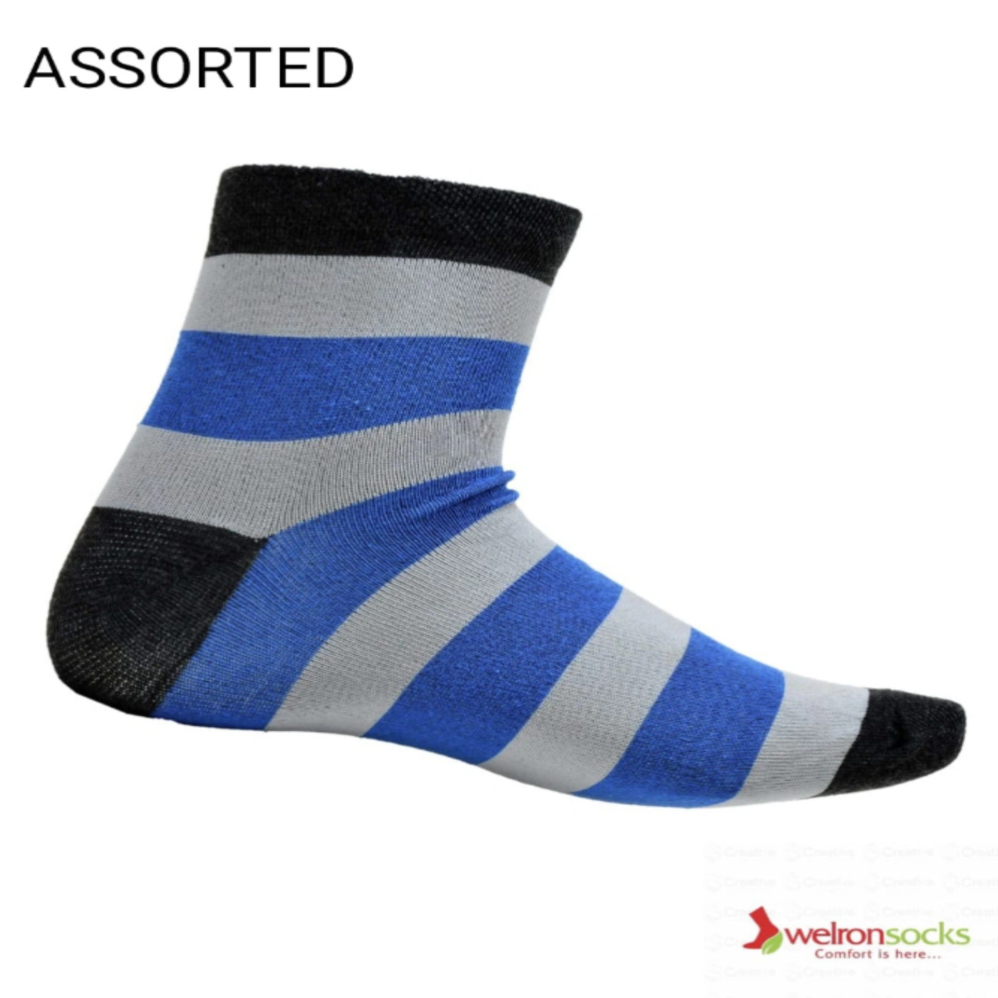 combed cotton  socks-299-2