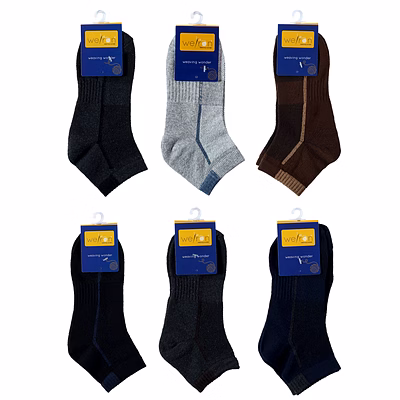 combed cotton socks-314