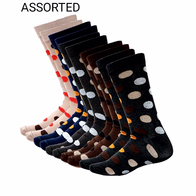 combed cotton socks-329