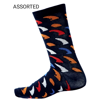 combed cotton socks-337