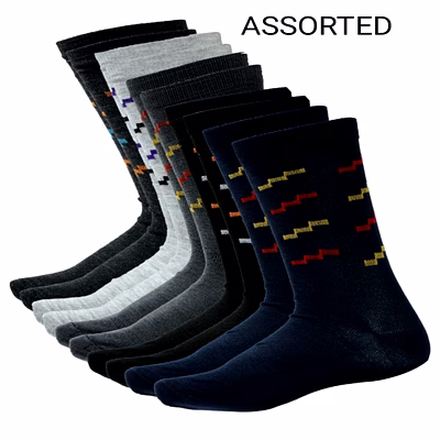 combed cotton socks-340