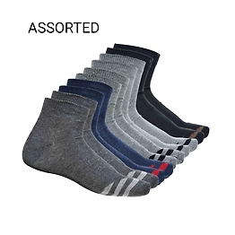 combed cotton socks-371