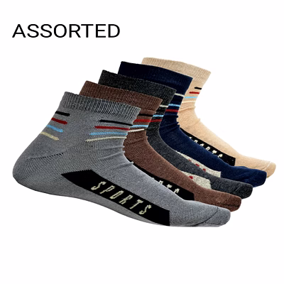 combed cotton socks-392
