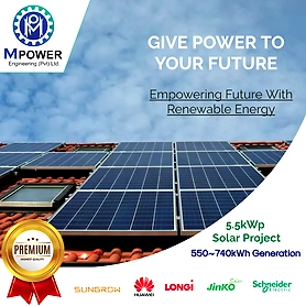 5.5kW Roof Top Solar Project