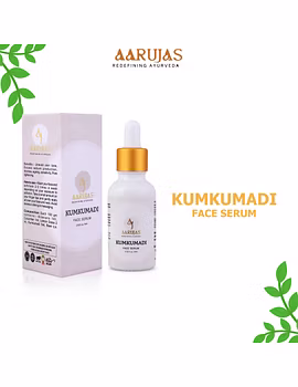 Aarujas Ayurvedic Kumkumadi Face Serum 25ml With Aloevera For Anti Ageing &amp; Prevents Dryness-3-sm