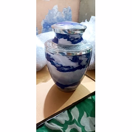 sky aluminium urns