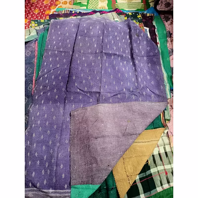 Vintage kantha Quilts Table Cover-2