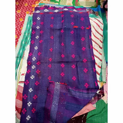 Vintage kantha Quilts Table Cover-01