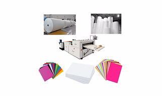 A4 Size Automatic Cutting Machine With Finished Goods