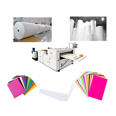 A4 Size Automatic Cutting Machine With Finished Goods